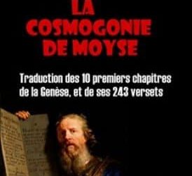 La cosmogonie de Moyse - Fabre d'Olivet Antoine