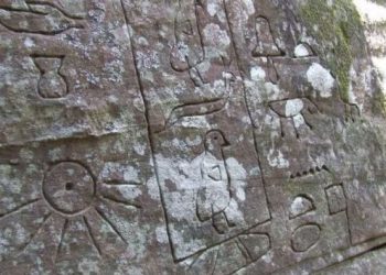 Glyphes retrouvés en Australie