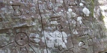 Glyphes retrouvés en Australie