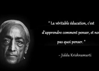 Krishnamurti et le problème de l'éducation