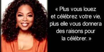 14 conseils pour changer de vie d'Oprah Winfrey