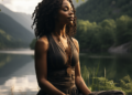 afrikhepri a black mauture african woman doing yoga nidra Well df26ec7f a624 47e9 8cde e8f1bfa810a6