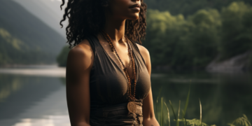 afrikhepri a black mauture african woman doing yoga nidra Well df26ec7f a624 47e9 8cde e8f1bfa810a6