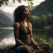 afrikhepri a black mauture african woman doing yoga nidra Well df26ec7f a624 47e9 8cde e8f1bfa810a6